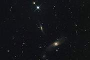NGC5566, 5560 and 5569 galaxy group
