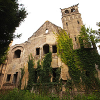 Baba Pusta Castle in Aleksa Šantić Village