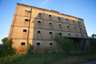 Abandoned factory halls and buildings