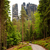 Sächsische Schweiz (Saxon Switzerland, Germany) 2010.