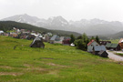 Žabljak village and Durmitor mountain