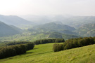 Šavnik city valley from Krnovska Glava