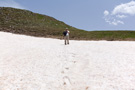 Tracking over Moračke Planine in spring