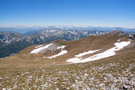 Komovi, view of Prokletije mountains