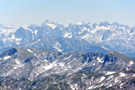 Komovi, view of Maja Jezerce - the highest peak of Prokletije mountains