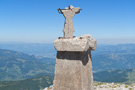 Komovi, frost and thunderstrikes have destroyed the cross on the summit