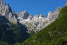 Prokletije, Albanian peaks closing the Grbaja valley