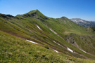 Prokletije, walking from Popadija to Volušnica peak