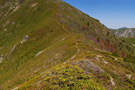 Ascent to Hidksi Krš peak