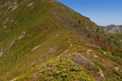 Ascent to Hidksi Krš peak