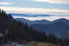 View towards Bosnia (Bjelašnica mountain)