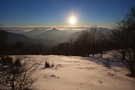 View from the slopes of Gavran