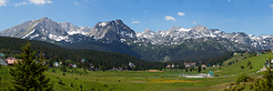 Durmitor from the Žabljak village