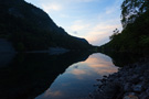 Sušicko jezero (Sušica Lake) in the evening