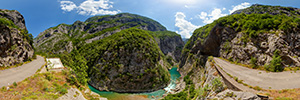 Canyon of river Morača - 