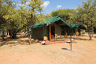 Safari tent at the Manyane resort