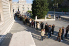 Madrid: Palacio Real (visitor queue)