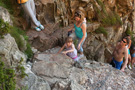 Platteklip Gorge ascent route to Table Mountain